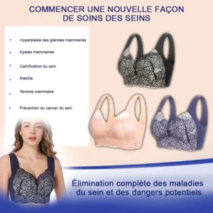 Le soutien-gorge IONSTech Lymphvity Détoxification et mise en forme & Lifting puissant