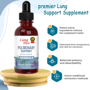 LungPure® PRO Dendrobium & Mullein Extract – Powerful Lung Support & Cleanse & Respiratory