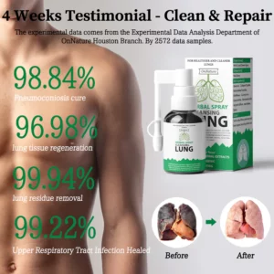 Alternative view of OnNature® Organic Herbs Lung Cleansing&Throat Relief Mouth Spray PRO