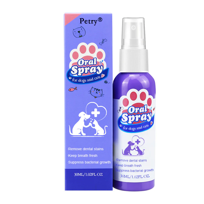 Petry® Teeth Cleaning Spray for Dogs & Cats, Eliminate Bad Breath, Targets Tartar & Plaque, Without Brushing - Image 5