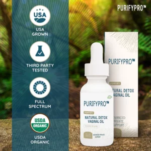 PurifyPro™ Natural Detoxification Vaginal Itch Stopping & Tightening and Pinking Drops