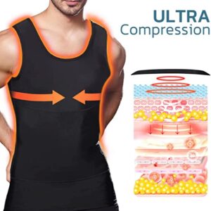 Ricpind MenChest Gynecomastia CompressionTop