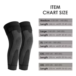 Ricpind ProTourmaline SelfHeating AcupressureKnee Sleeve