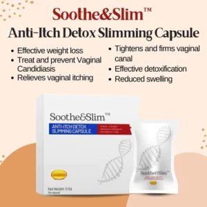 Alternative view of Soothe&Slim™ Antifungal Care Antipruritic Detox Slimming Capsules