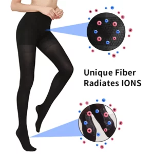 UltraSLIM Tourmaline Ion Body Shaping Stretch Silk Stockings