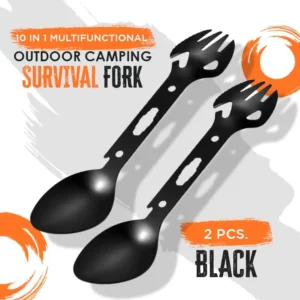 10 In 1 Multifunctional Outdoor Camping Survival Fork