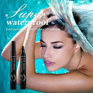 4-Point Waterproof Long Lasting Natural Looking 3D Eyebrow Pen