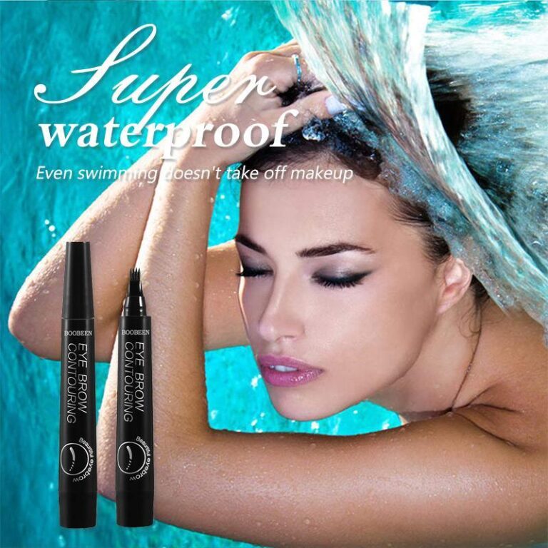 4-Point Waterproof Long Lasting Natural Looking 3D Eyebrow Pen