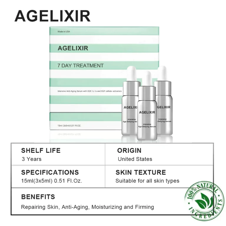 AGELIXIR Deep Anti-Wrinkle and Anti-Aging Treatment Serum