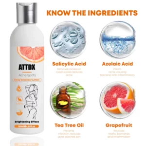 Alternative view of ATTDX AcneSpots DeepCleanser Lotion