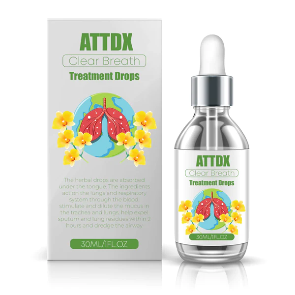 ATTDX ClearBreath Herbal Ọgwụ na-adaba