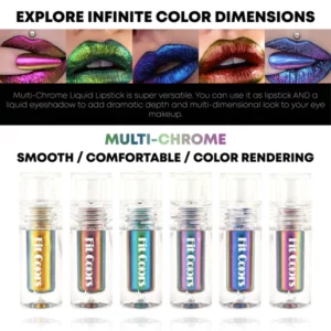 ATTDX LongLasting MultiChrome Liquid Lipstick