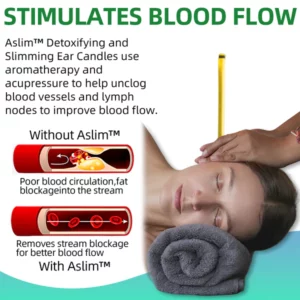 Aslim™ Detoxifying and Slimming Ear Candles