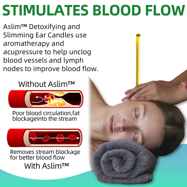Aslim™ Detoxifying and Slimming Ear Candles