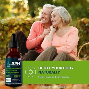 Chlorophyll Liquid Natural Detox & Blood Sugar Support Drops