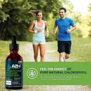 Chlorophyll Liquid Natural Detox & Blood Sugar Support Drops