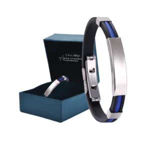 EELHOE™ Apus Ion Therapeutic Lympunclog Titanium Wristband