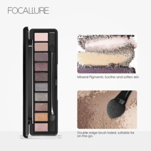 FOCALLURE 10 Colors Matte Eyeshadow Makeup Palette