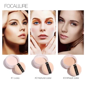 FOCALLURE 3 Colors Makeup Loose Powder