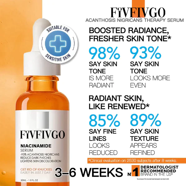 Fivfivgo™ Gevorderde Velverhelderende Serum vir Melanose en Donkervlekverwydering