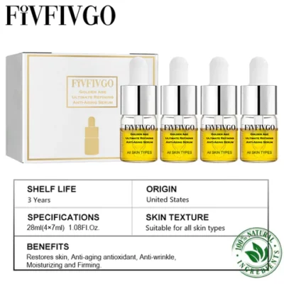 Fivfivgo™ BeautFPRO Golden Age Ultimativ verfeinerndes Anti-Aging-Serum