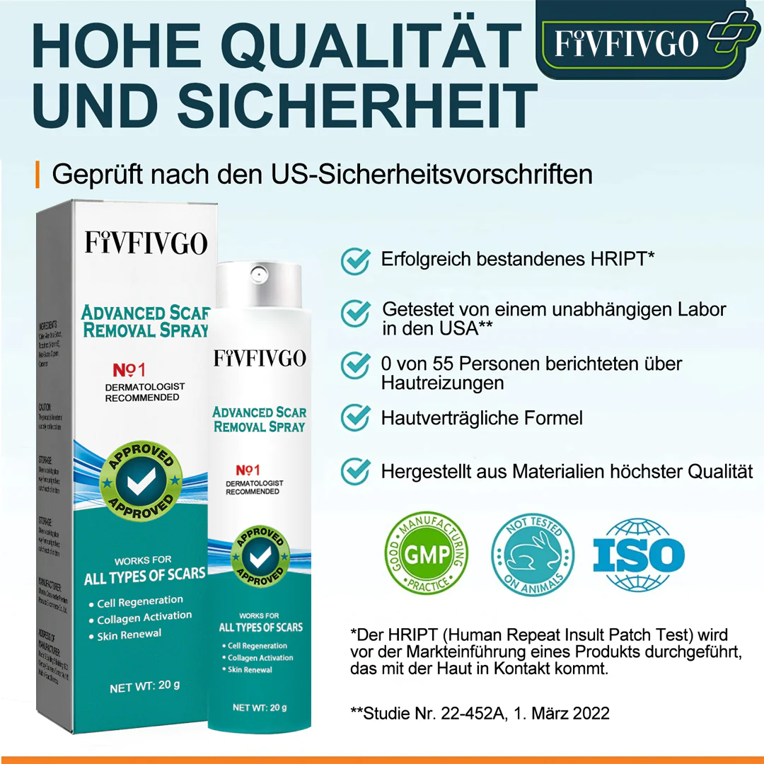Fivfivgo™ Advanced Narbenentfernungsspray