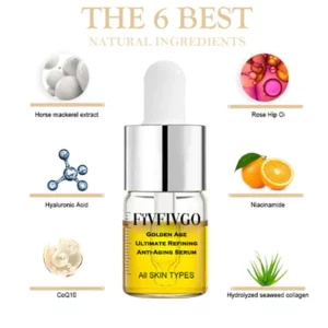 Fivfivgo™ BeautFPRO Golden Age Ultimativ verfeinerndes Anti-Aging-Serum