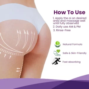 Fivfivgo™ BootyPro Hip Lifting Massage Oil