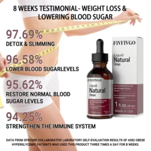 Alternative view of Fivfivgo™ Natural Detox & Body Sculpting Blutzuckertropfen