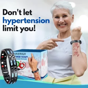 Fivfivgo™ SugarDown Titanium Therapy Bracelet