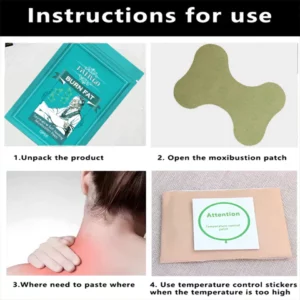Fivfivgo™ Tourmaline Self-heating Moxibustion Patch
