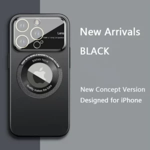 Frosted Magnetic Attraction Case Cover For iPhone