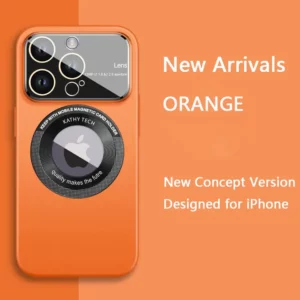 Frosted Magnetic Attraction Case Cover For iPhone