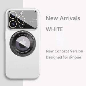 Frosted Magnetic Attraction Case Cover For iPhone