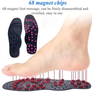 Healthy™ Far infrared Tourmaline Acupressure Massage Foot Pain Relief Orthotic Insoles