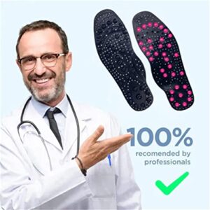 Healthy™ Far infrared Tourmaline Acupressure Massage Foot Pain Relief Orthotic Insoles