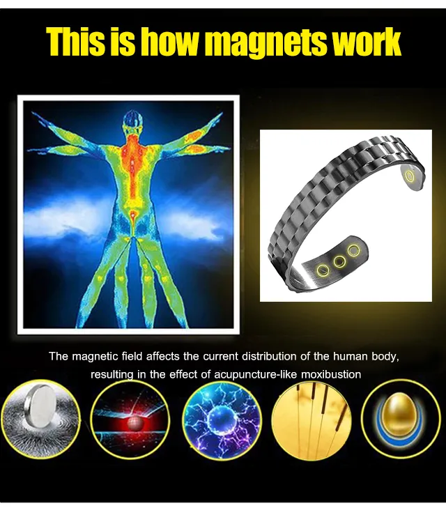 Healthy™ Pure Copper Super Magnetic Therapy Bio Negative Ion Bracelet