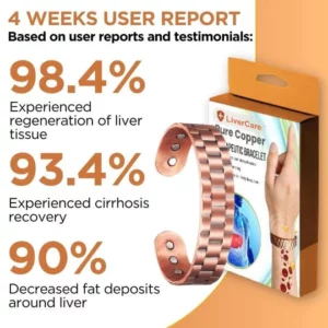 LiverCare™ Pure Copper Therapeutic Bracelet