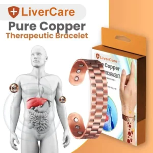 LiverCare™ Pure Copper Therapeutic Bracelet