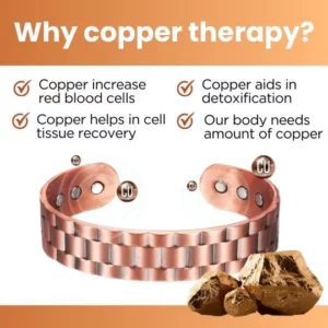 LiverCare™ Pure Copper Therapeutic Bracelet