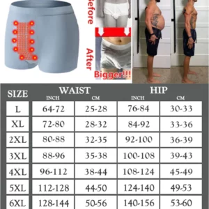 Long Lasting man male growth & hardening delay & slimming underwear