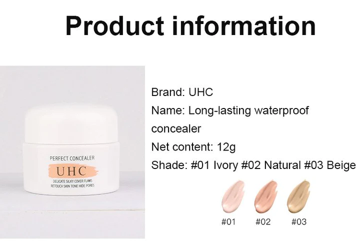 Long-lasting Waterproof Concealer