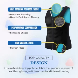 MANSON Gyno Compress Zipper Vest