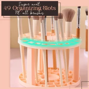 Makeup Brush Organizer Storage Rack