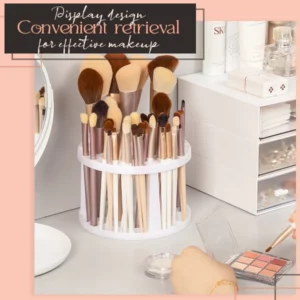 Makeup Brush Organizer Storage Rack