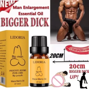 Men's energy strengthening massage oil