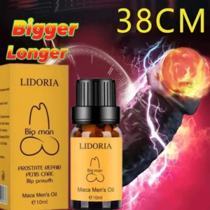 Men's energy strengthening massage oil