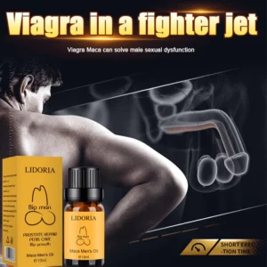 Men's energy strengthening massage oil