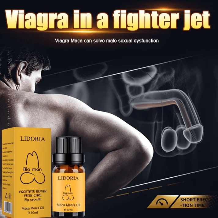 Men's energy strengthening massage oil