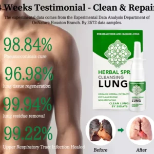 OnNature® Organic Herbal Lung Cleanse Repair Nasenspray